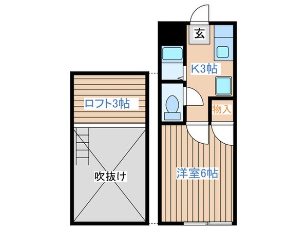 メゾン南光台の物件間取画像